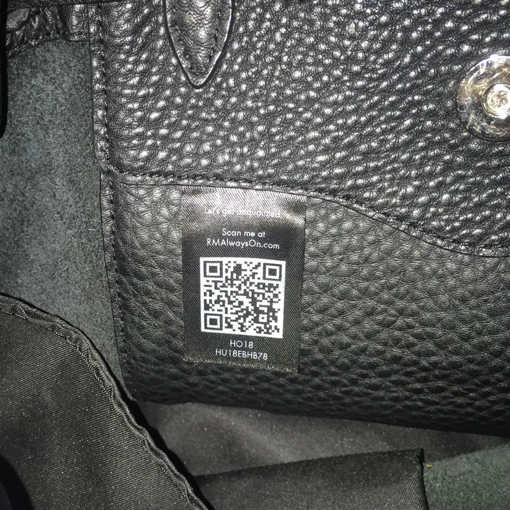 Rebecca Minkoff Blythe Pebbled Leather Backpack - Picture 6 of 11